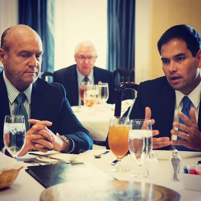 Greg Laurie and Marco Rubio Greg Laurie and Marco Rubio