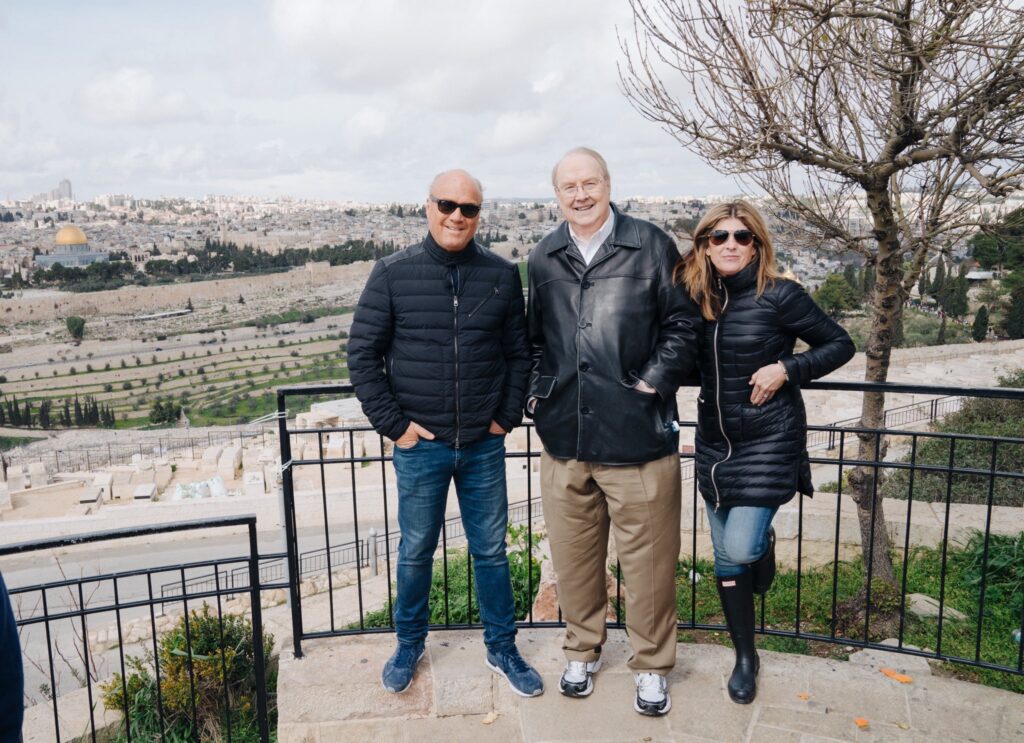 greg laurie cathe laurie james dobson israel