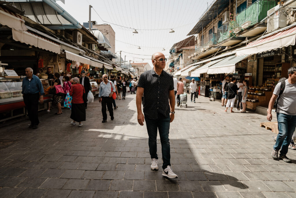 greg laurie in israel streets