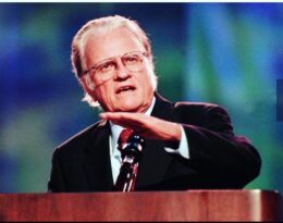 billy graham preaching