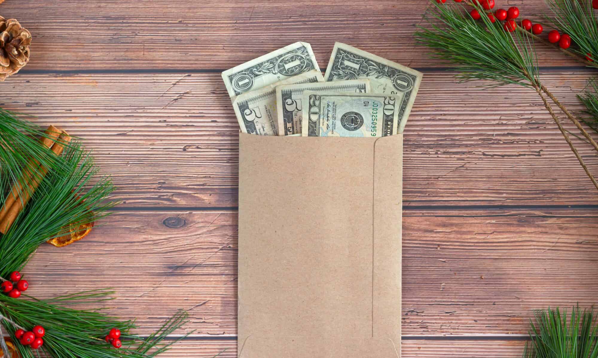 money for christmas giving